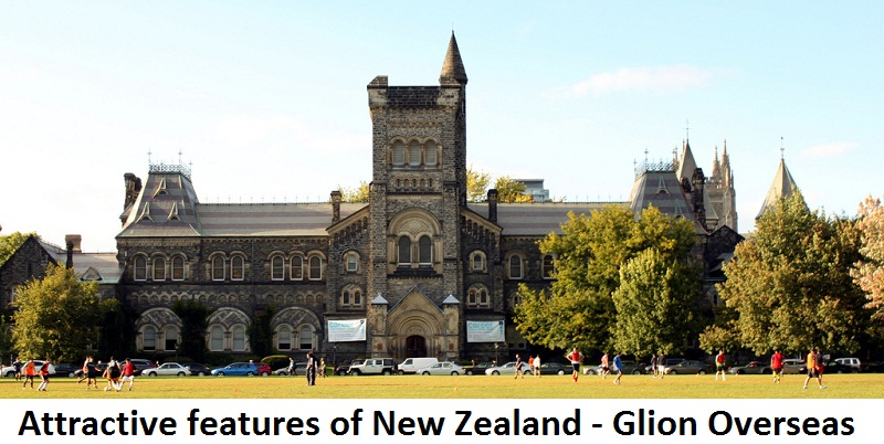 Attractive features for Study in New Zealand - Glion Overseas